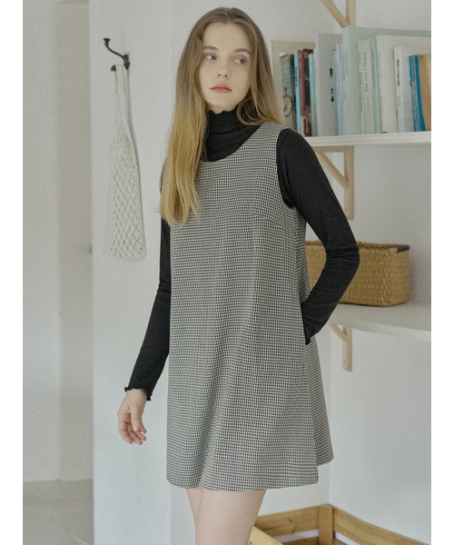 AVANT-G(アバン)の「Swallow Pattern Sleeveless Dress - IVORY(ワンピース・レディース・ブラウン/アイボリー・FREE)」の4枚目の写真