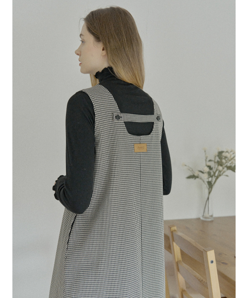 AVANT-G(アバン)の「Swallow Pattern Sleeveless Dress - IVORY(ワンピース・レディース・ブラウン/アイボリー・FREE)」の6枚目の写真