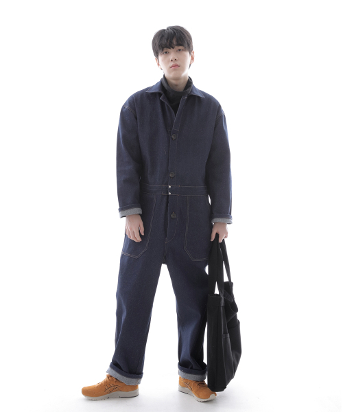 SAINTCREW(セントクルー)の「ウォーカー&ビルダーデニムジャンプスーツWNB-504501インディゴBRS(つなぎ/オールインワン・レディース・その他・MEDIUM/LARGE/X-LARGE)」の7枚目の写真