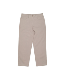 ZNO（ジーアンドオー）の「Straight chino pants ivory（その他パンツ）」