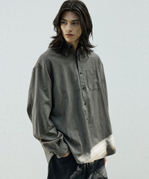 LELALES（レラレス）の「ピュアウールハウンドトゥースチェックフランネルシャツ（シャツ/ブラウス）」