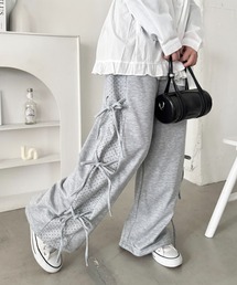 SOLLON. | ドットリボンスウェットパンツ(スウェットパンツ)