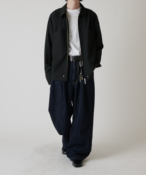 Lui's(ルイス)の「リジットカーブデニムパンツ(デニムパンツ・メンズ・インディゴブルー/ブラック・30/32/34)」の8枚目の写真