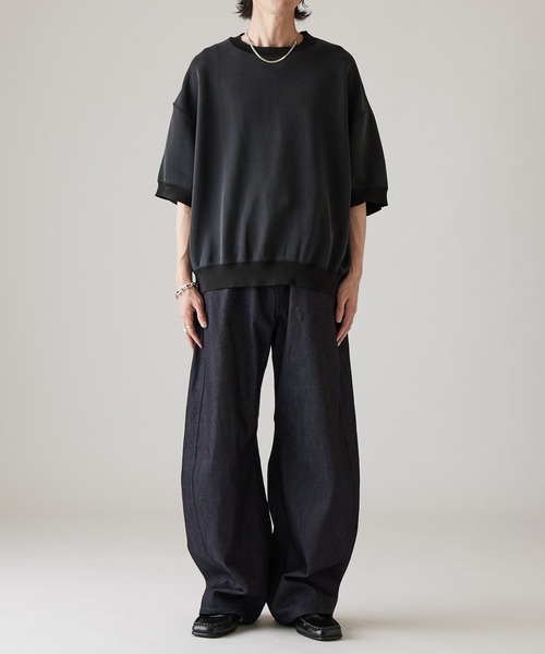 Lui's(ルイス)の「リジットカーブデニムパンツ(デニムパンツ・メンズ・インディゴブルー/ブラック・30/32/34)」の19枚目の写真