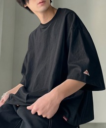 Java（ジャバ）の「《JaVaジャバコラボ》ルーズなシルエットでこなれた抜け感を演出。綿100% ヘビーウェイト素材 スーパーワイドTシャツ（Tシャツ/カットソー）」