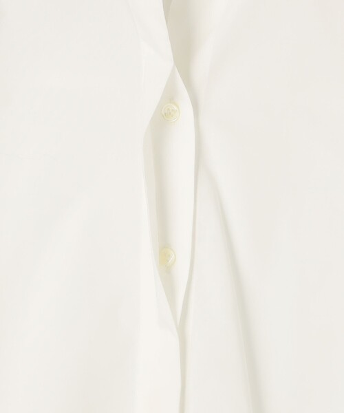 NOLLEY’S Sophi（ノーリーズソフィ）の「ウォッシャブルドレープポプリンバックプリーツシャツ（シャツ/ブラウス・レディース・カーキ/サックスブルー/ホワイト・38）」の10枚目の写真