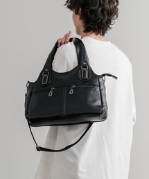 Rocky Monroe | 2WAY PUレザーショルダーバッグ/トートバッグ(ショルダーバッグ)