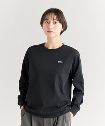 ECO HYBRID BOX LOGO EMBROIDERY L/S TEE W/エコハイブリッド ボックスロゴ エンブロイダリーティー