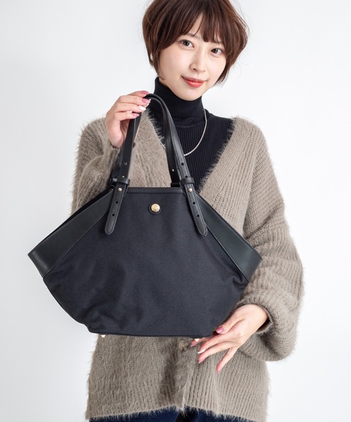 SAN HIDEAKI MIHARA(サンヒデアキミハラ)の「【SAN HIDEAKI MIHARA】バスケットトートバッグ Mサイズ 肩掛け(トートバッグ・レディース・ブラック/グレー・FREE)」の14枚目の写真