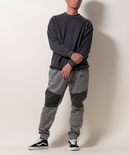 BAYBLO(ベイブロ)の「(SA) カチオン 裏起毛 テーパードパンツ(スウェットパンツ・メンズ・グレー/ブラック/ネイビー・M/L/LL)」の7枚目の写真