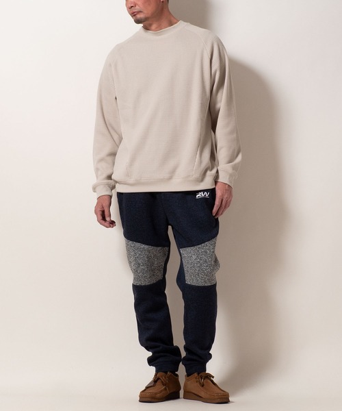BAYBLO(ベイブロ)の「(SA) カチオン 裏起毛 テーパードパンツ(スウェットパンツ・メンズ・グレー/ブラック/ネイビー・M/L/LL)」の12枚目の写真
