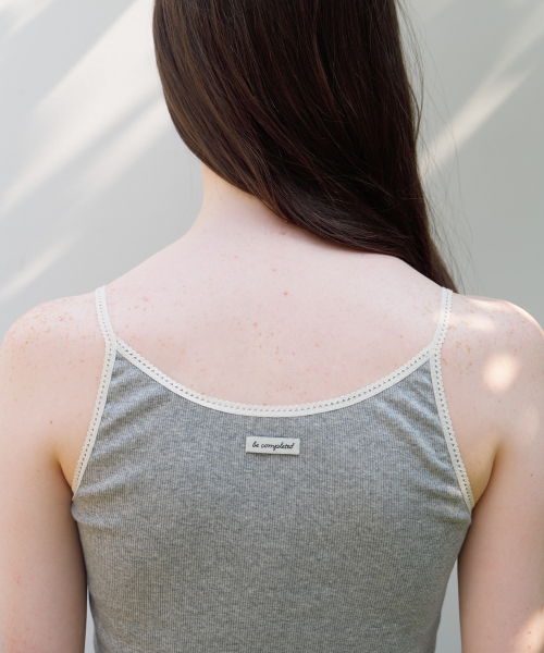 BUT'TON(ボッタン)の「Trimming Sleeveless (Melange)(Tシャツ/カットソー・レディース・その他・FREE)」の3枚目の写真
