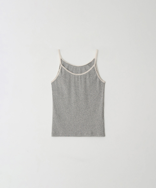 BUT'TON(ボッタン)の「Trimming Sleeveless (Melange)(Tシャツ/カットソー・レディース・その他・FREE)」の5枚目の写真