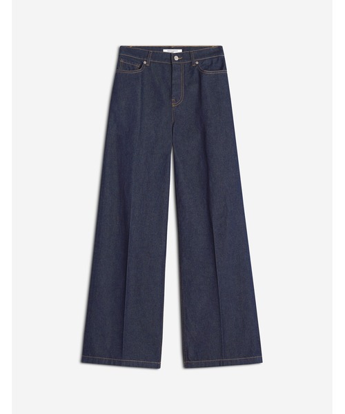 Maison Kitsune（メゾンキツネ）の「WIDE LEG JEANS（デニムパンツ・レディース・インディゴブルー・25/26/27/28）」の2枚目の写真