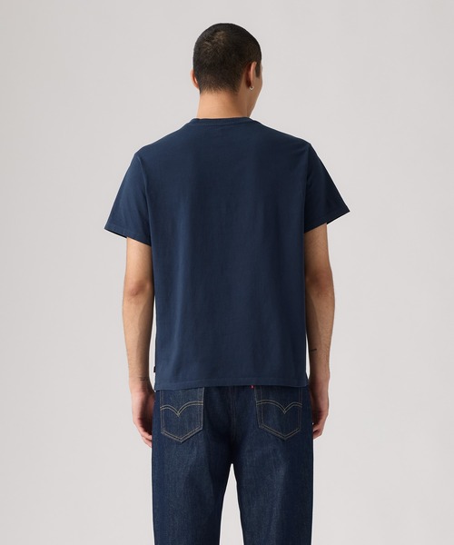 Levi's(リーバイス)の「Levi's/リーバイス エッセンシャルポケットTシャツ(Tシャツ/カットソー・メンズ・ネイビー・XL/L/M/S)」の2枚目の写真