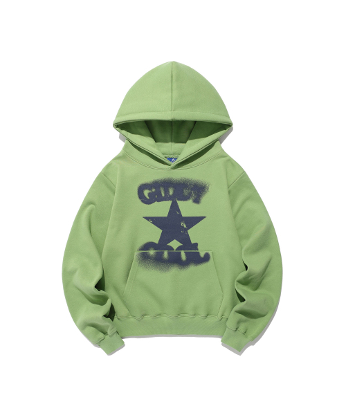 G&C STAR HOODIE_LIGHT GREEN (IK2FSMM408A)