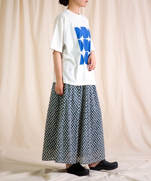 prit（プリット）の「[prit] 空紡度詰天竺 フレームドットプリントTシャツ（Tシャツ/カットソー・レディース・ホワイト系その他4/ホワイト系その他3/ホワイト系その他2/ホワイト系その他・FREE）」の14枚目の写真