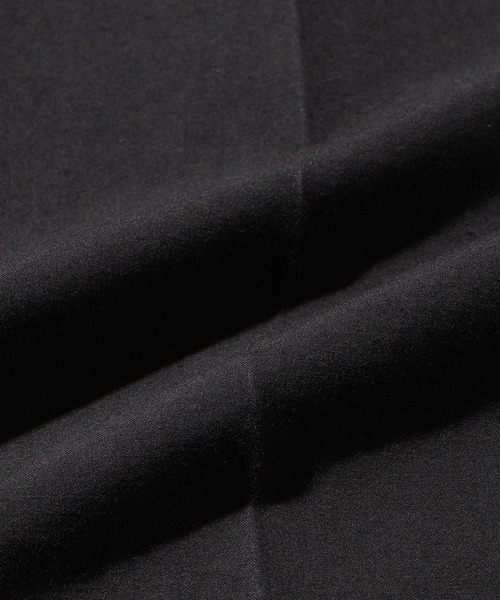 ADAM ET ROPE'（アダムエロペ）の「コットンダブルクロス ベルテッド ワイドスラックス（スラックス・メンズ・ブラック/ベージュ・M/L）」の12枚目の写真