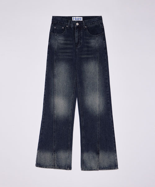 HAINT(ヘイント)の「HEIMISH GRA DENIM PANTS(デニムパンツ・レディース・その他・S/M)」の2枚目の写真