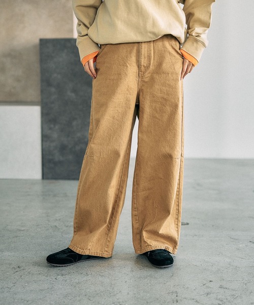 LEPSIM(レプシィム)の「カツラギカラーパンツ 630166(その他パンツ・レディース・ベージュ/キナリ/カーキ・LARGE/MEDIUM)」の19枚目の写真