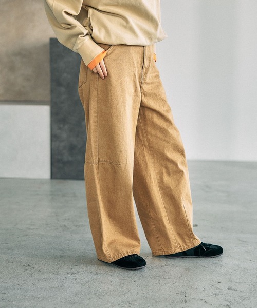LEPSIM(レプシィム)の「カツラギカラーパンツ 630166(その他パンツ・レディース・ベージュ/キナリ/カーキ・LARGE/MEDIUM)」の20枚目の写真