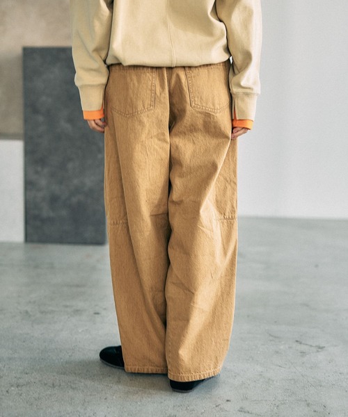 LEPSIM(レプシィム)の「カツラギカラーパンツ 630166(その他パンツ・レディース・ベージュ/キナリ/カーキ・LARGE/MEDIUM)」の21枚目の写真