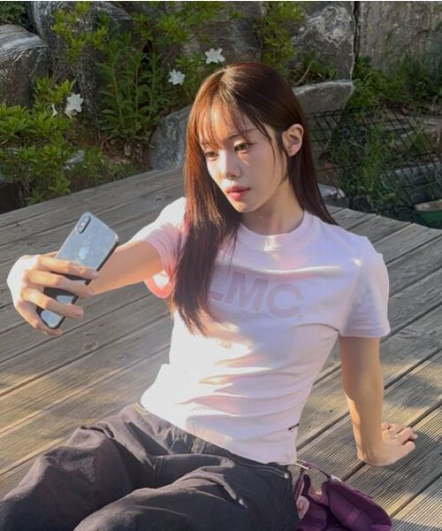 LMCの「WM OG クロップドTシャツ フラワーグレー(Tシャツ/カットソー・レディース・その他・M/S)」の11枚目の写真