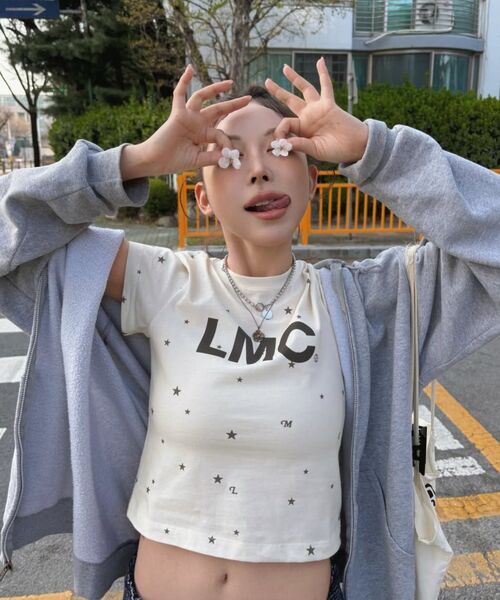 LMCの「WM OG クロップドTシャツ フラワーグレー(Tシャツ/カットソー・レディース・その他・M/S)」の7枚目の写真