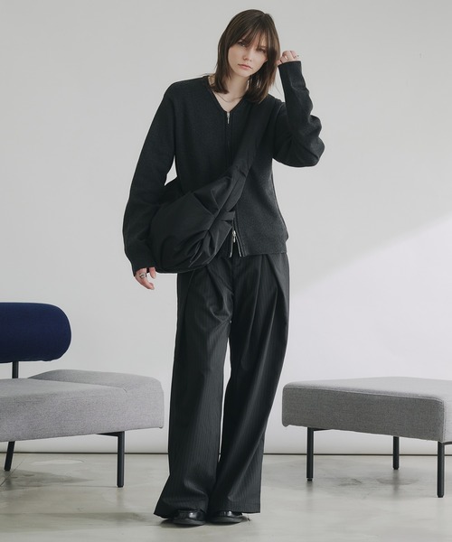 selle glant（セレグランテ）の「URBAN NYLON SHOULDER BAG/アーバンナイロンショルダーバッグ（ショルダーバッグ・メンズ・ブラック/ダークブラウン/ダークグレー・ONE SIZE）」の14枚目の写真