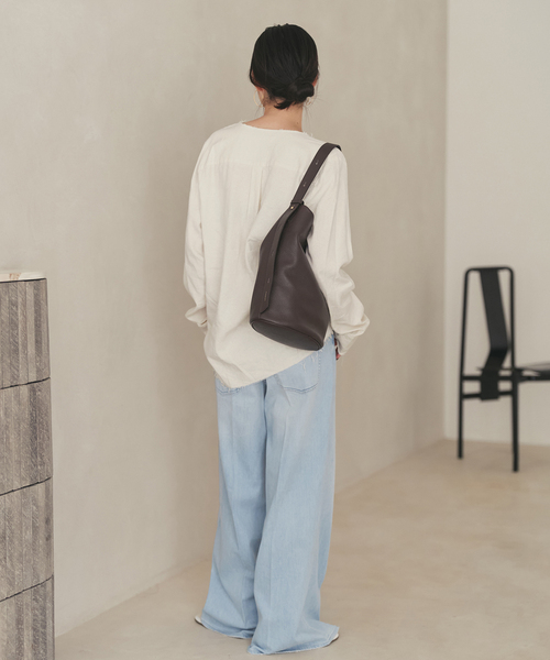 plage(プラージュ)の「《追加》R’IAM シルクMIX DAMEGE シャツ(シャツ/ブラウス・レディース・ホワイト・FREE)」の2枚目の写真