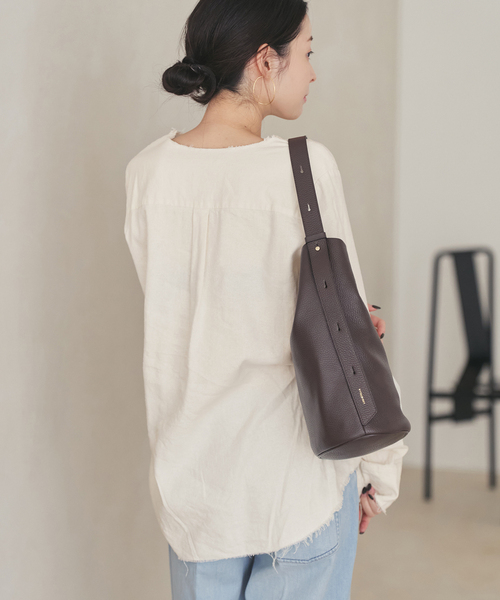 plage(プラージュ)の「《追加》R’IAM シルクMIX DAMEGE シャツ(シャツ/ブラウス・レディース・ホワイト・FREE)」の5枚目の写真