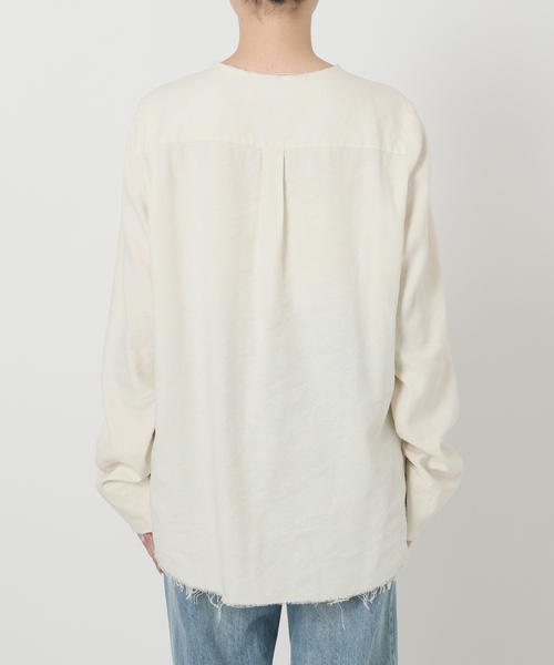 plage(プラージュ)の「《追加》R’IAM シルクMIX DAMEGE シャツ(シャツ/ブラウス・レディース・ホワイト・FREE)」の18枚目の写真