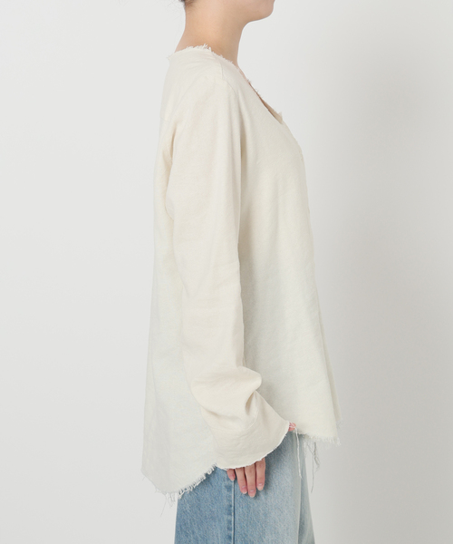 plage(プラージュ)の「《追加》R’IAM シルクMIX DAMEGE シャツ(シャツ/ブラウス・レディース・ホワイト・FREE)」の19枚目の写真