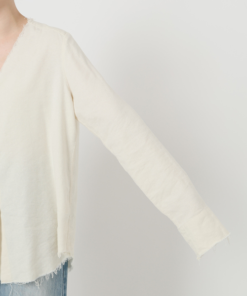 plage(プラージュ)の「《追加》R’IAM シルクMIX DAMEGE シャツ(シャツ/ブラウス・レディース・ホワイト・FREE)」の20枚目の写真