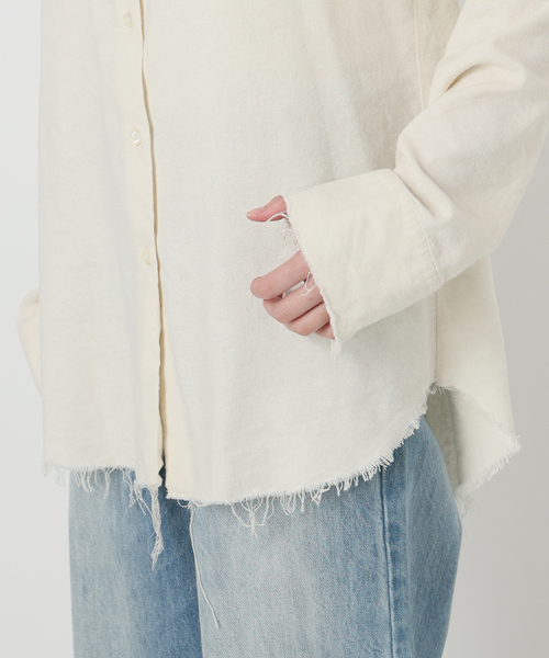 plage(プラージュ)の「《追加》R’IAM シルクMIX DAMEGE シャツ(シャツ/ブラウス・レディース・ホワイト・FREE)」の21枚目の写真