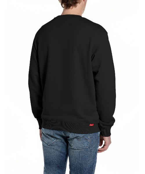 REPLAY(リプレイ)の「コットンテリーフリース(スウェット・メンズ・ブラック/杢グレー/ライトベージュ・MEDIUM/LARGE/X-LARGE/SMALL)」の8枚目の写真