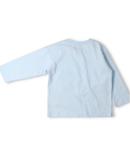 Crescent(クレッセント)の「恐竜プリント長袖Tシャツ(Tシャツ/カットソー・キッズ・ベージュ/ブルー・80/90/100/110/120/130)」の4枚目の写真
