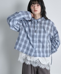 THE YOn(�U����)�̃h���X�g�X���[�u�N���b�v�h�`�F�b�N�V���c(�V���c/�u���E�X)