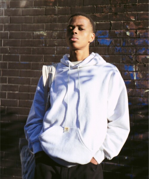 Russell Athletic(ラッセルアスレティック)の「【BerBerJin × RUSSELL ATHLETIC / ベルベルジン × ラッセル アスレティック】NuBlend × Athletic Jersey Double Face Hoodie(スウェット・メンズ・ブラック/ネイビー/グレー・M/L/XL)」の9枚目の写真