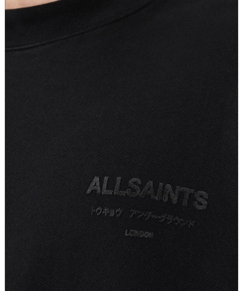 ALLSAINTS(オールセインツ)の「XANDER CREW NECK SWEATSHIRT | XANDER クルー ネック スウェットシャツ(スウェット・メンズ・ブラック・XS/S/M/L)」の4枚目の写真