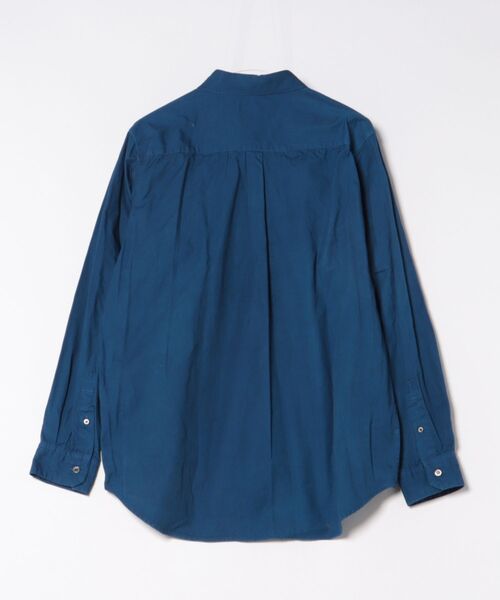 BLUE BLUE JAPAN(ブルーブルージャパン)の「ファインオックス ホンアイ ボタンダウン ロングスリーブシャツ(シャツ/ブラウス・メンズ・インディゴブルー・S/M/L)」の9枚目の写真