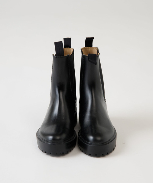 martinique(マルティニーク)の「《WEB限定》【Traditional Weatherwear】SIDE GORE RAIN BOOTS MID(レインシューズ・レディース・ブラック・38/37/36/39)」の2枚目の写真
