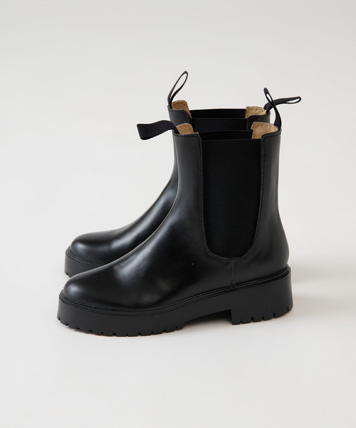 martinique(マルティニーク)の「《WEB限定》【Traditional Weatherwear】SIDE GORE RAIN BOOTS MID(レインシューズ・レディース・ブラック・38/37/36/39)」の3枚目の写真