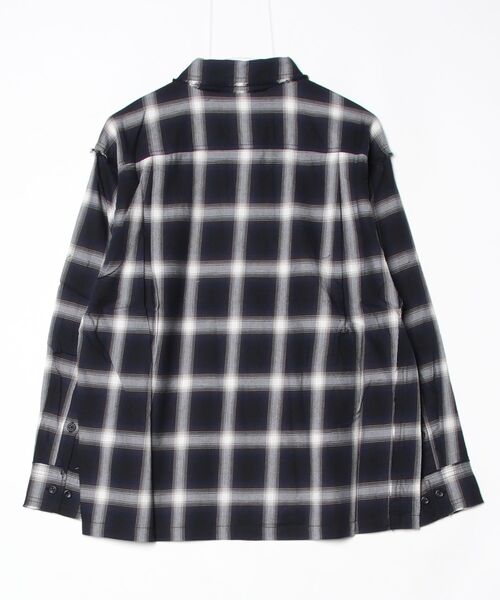 APPLEBUM(アップルバム)の「Cut Off Ombre Check Shirt(シャツ/ブラウス・メンズ・ブラック・MEDIUM/LARGE/X-LARGE)」の8枚目の写真