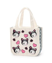 ナルミヤキャラクターズ（ナルミヤキャラクターズ）の「キャラ総柄ランチバッグ【ベリエちゃん】【デビリーちゃん】【ナカムラくん】【ミミリーちゃん】（トートバッグ）」