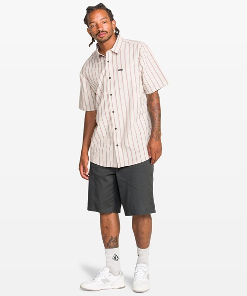 VOLCOM(ボルコム)の「VOLCOM メンズ BILLOW SHORT 22 ショートパンツ 【2026年春夏モデル】(その他パンツ・メンズ・グレー系その他・36inch/34inch/32inch/30inch/28inch)」の4枚目の写真