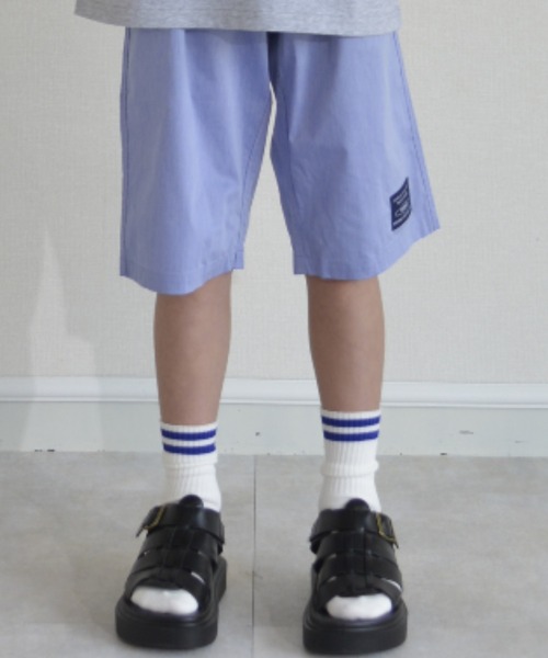 Tappet(タペット)の「ストレッチ6分丈パンツ(その他パンツ・キッズ・ブルー・100cm/110cm/120cm/130cm/140cm/150cm/160cm)」の1枚目の写真