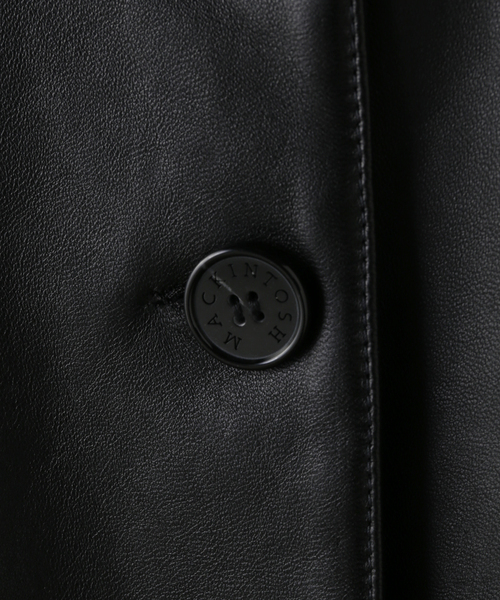 IENA（イエナ）の「MACKINTOSH/マッキントッシュ HUMBIE SHORT ジャケット L261GL1008FLGC（その他アウター・レディース・ブラック・38/36）」の4枚目の写真
