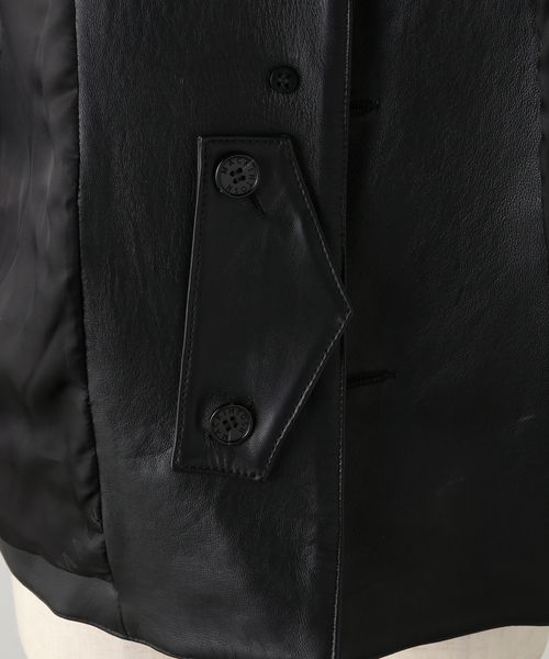 IENA（イエナ）の「MACKINTOSH/マッキントッシュ HUMBIE SHORT ジャケット L261GL1008FLGC（その他アウター・レディース・ブラック・38/36）」の7枚目の写真