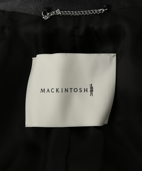 IENA（イエナ）の「MACKINTOSH/マッキントッシュ HUMBIE SHORT ジャケット L261GL1008FLGC（その他アウター・レディース・ブラック・38/36）」の8枚目の写真